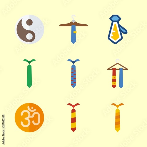 9 peace icons set