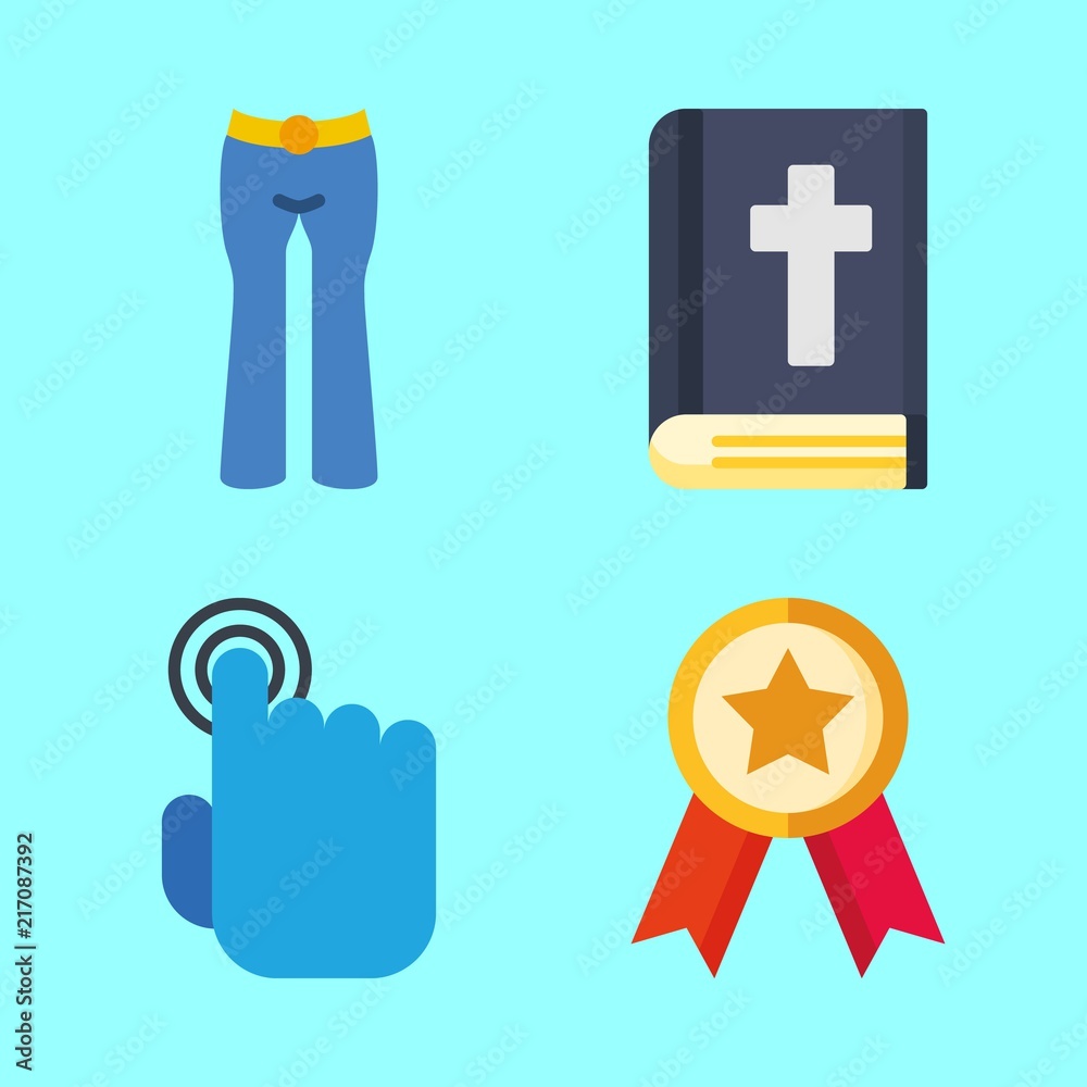 man icons set. casual, warranty, industry and christian graphic works man icons set. casual, warranty, industry and christian graphic works