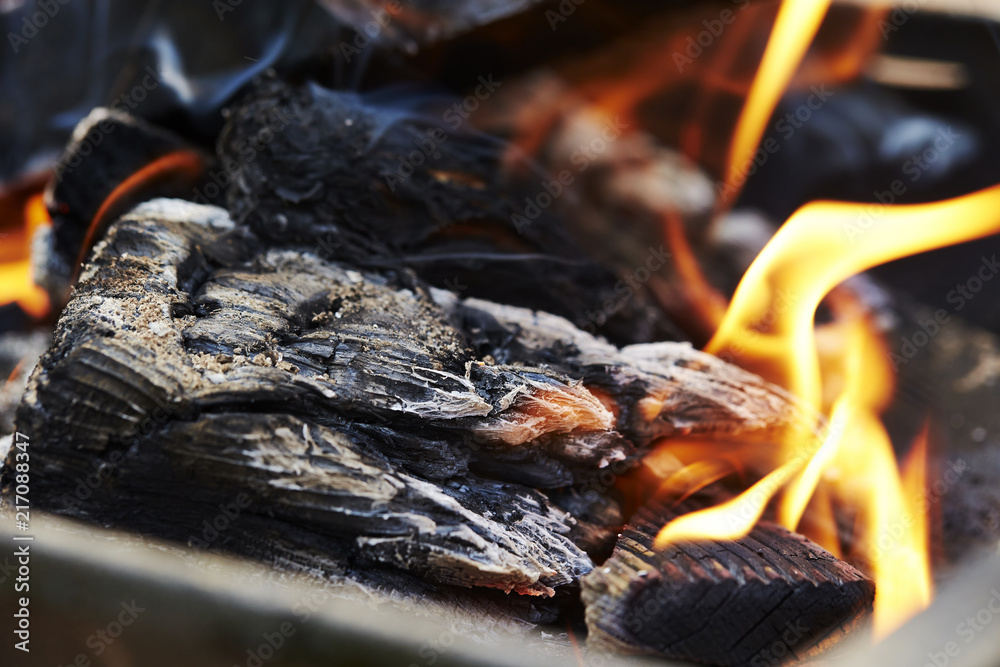 charcoal fire charcoal fire