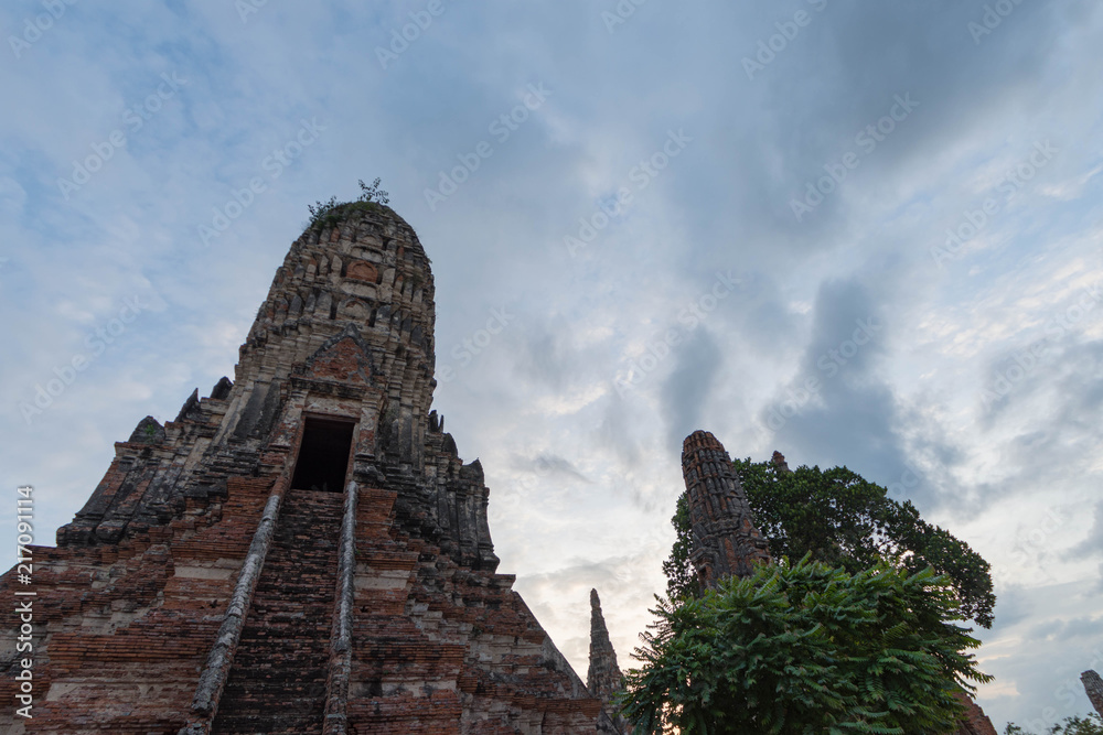 タイ・アユタヤ・遺跡・世界遺産・ワット・チャイワッタナーラーム