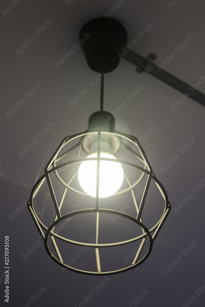 Old fashion hanging light bulb Old fashion hanging light bulb