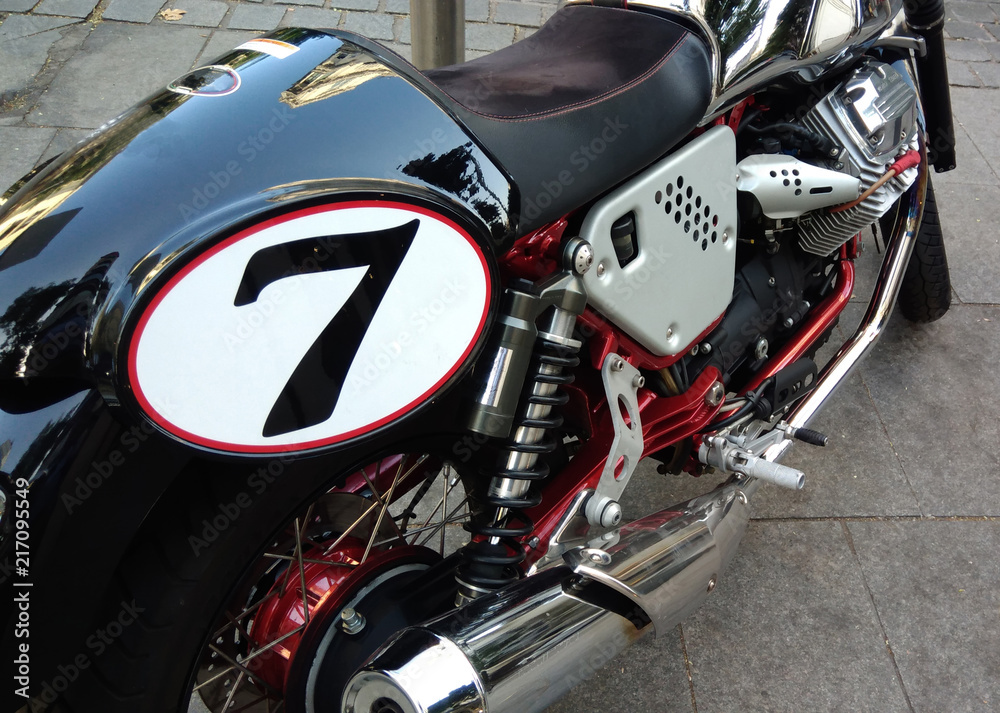 Classic Racing Motorbike