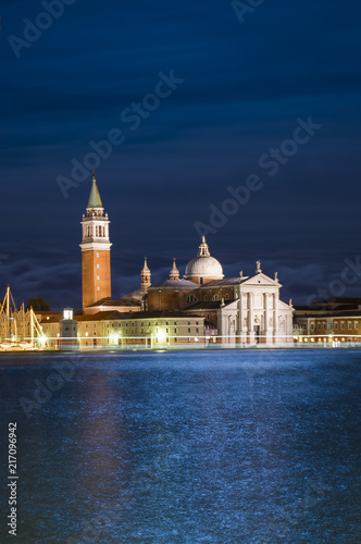 Venice city at night. Ittaly