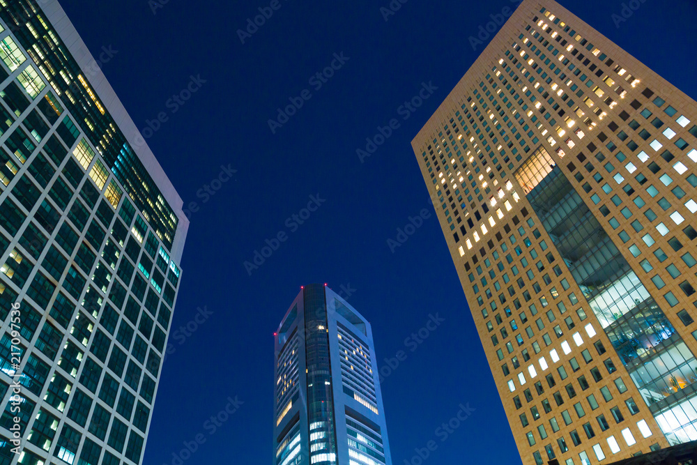 Fototapeta premium 汐留の夜景