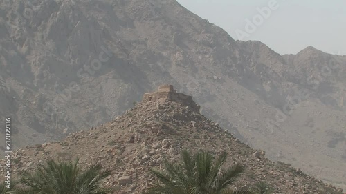 Dhayah Fort in Ras Al Khaimah, UAE photo