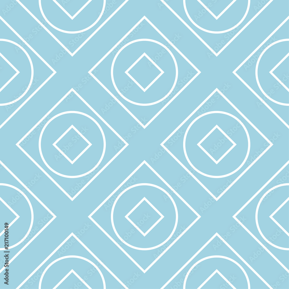 Navy blue and white geometric seamless pattern Navy blue and white geometric seamless pattern
