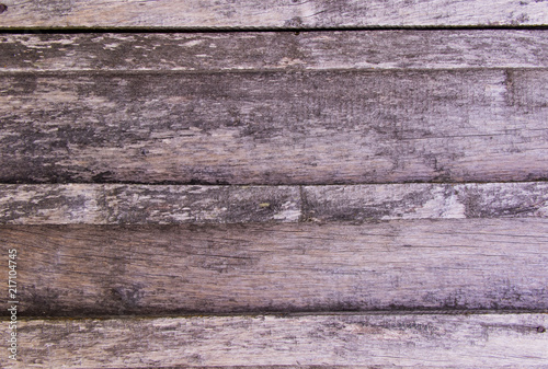 Horizontal background with old wooden boards  wooden texture