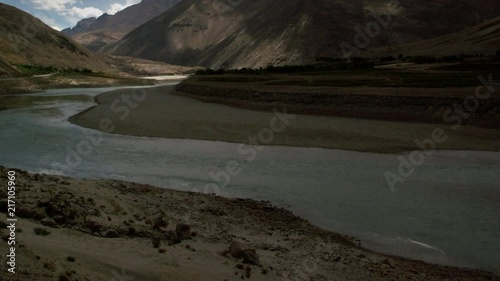 Timelapse of Yarlong Tsangpo River Tibet photo