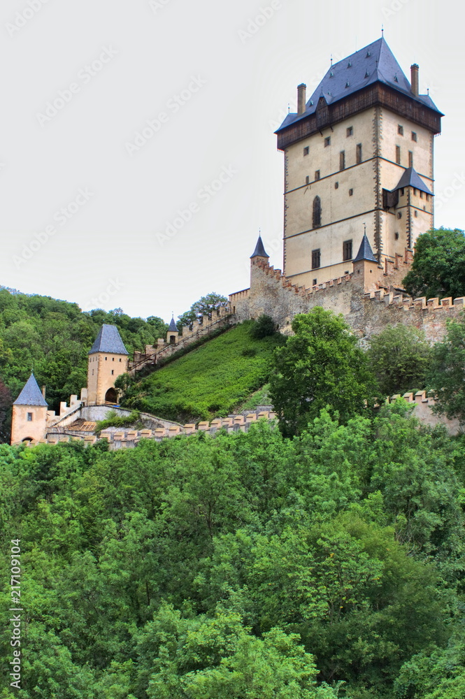 Main tower of Karlstein castle, Czech Republic
