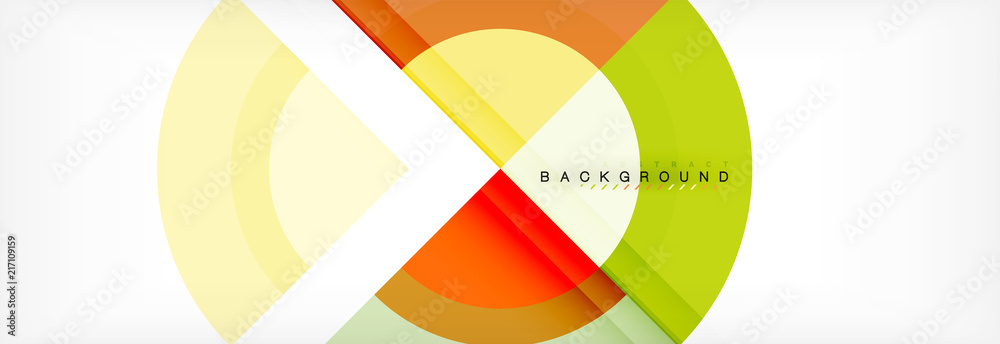Vector circular geometric abstract background Vector circular geometric abstract background