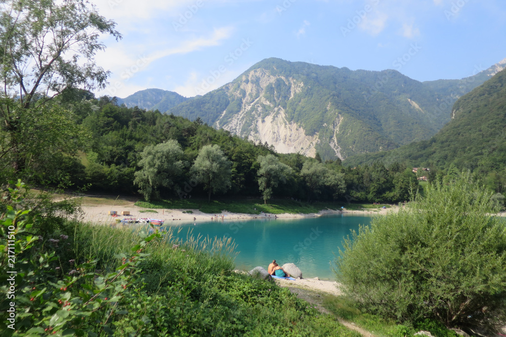 Lago di Tenno a Tenno Riva del Garda Trentino Italia