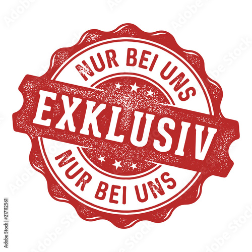 Exklusiv nur bei Uns Stempel