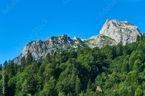 The Caucasus mountains in Russia © sergmakssmol