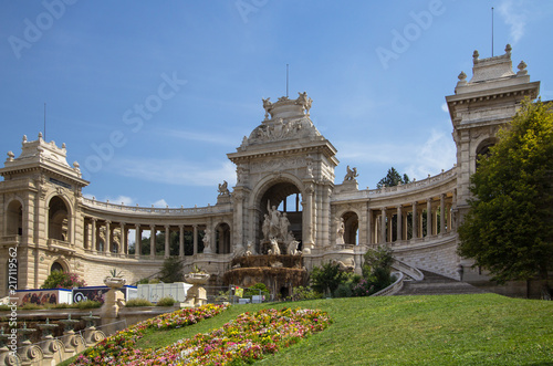 Palais Longchamp in Marseille, France photo