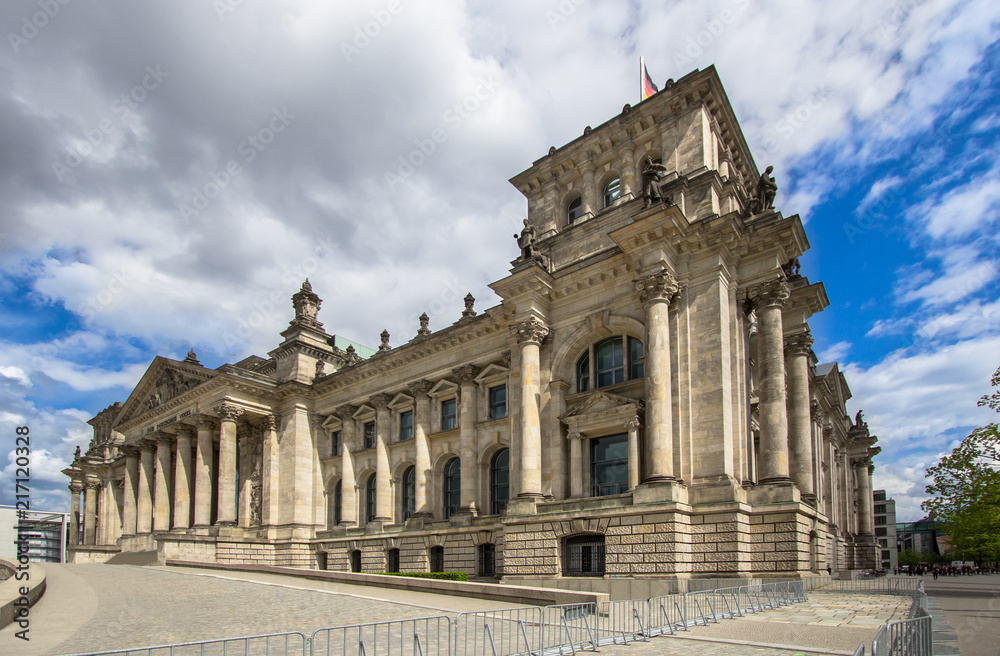 The Reichstag building, Berlin