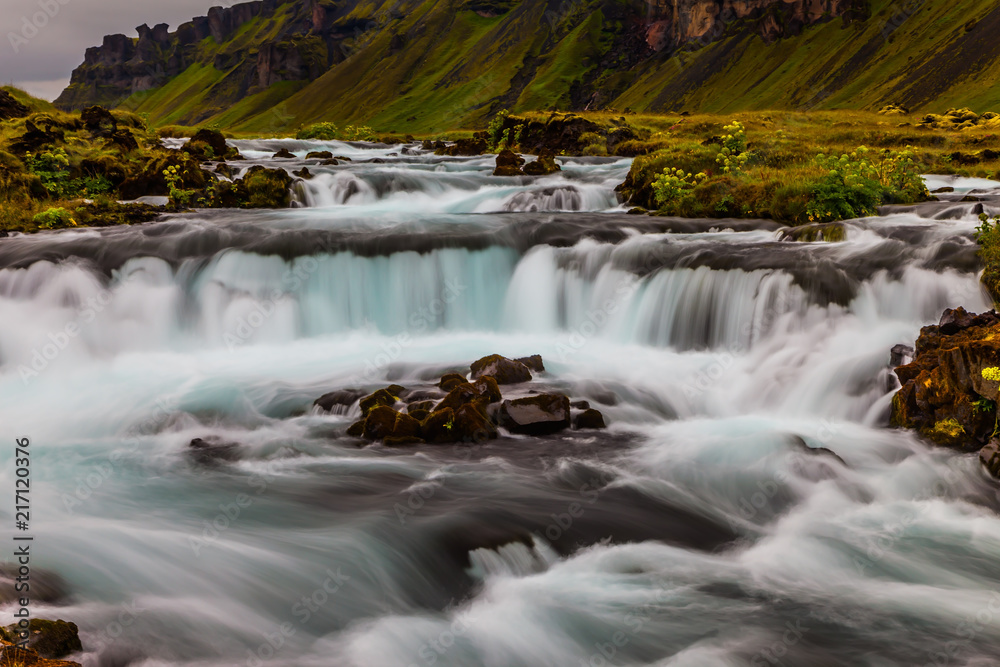 Fototapeta Wodospady na Islandii