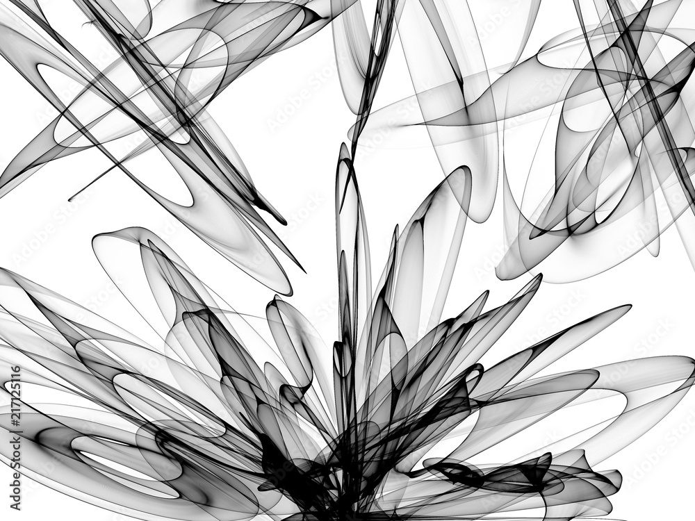 Abstract black and white background