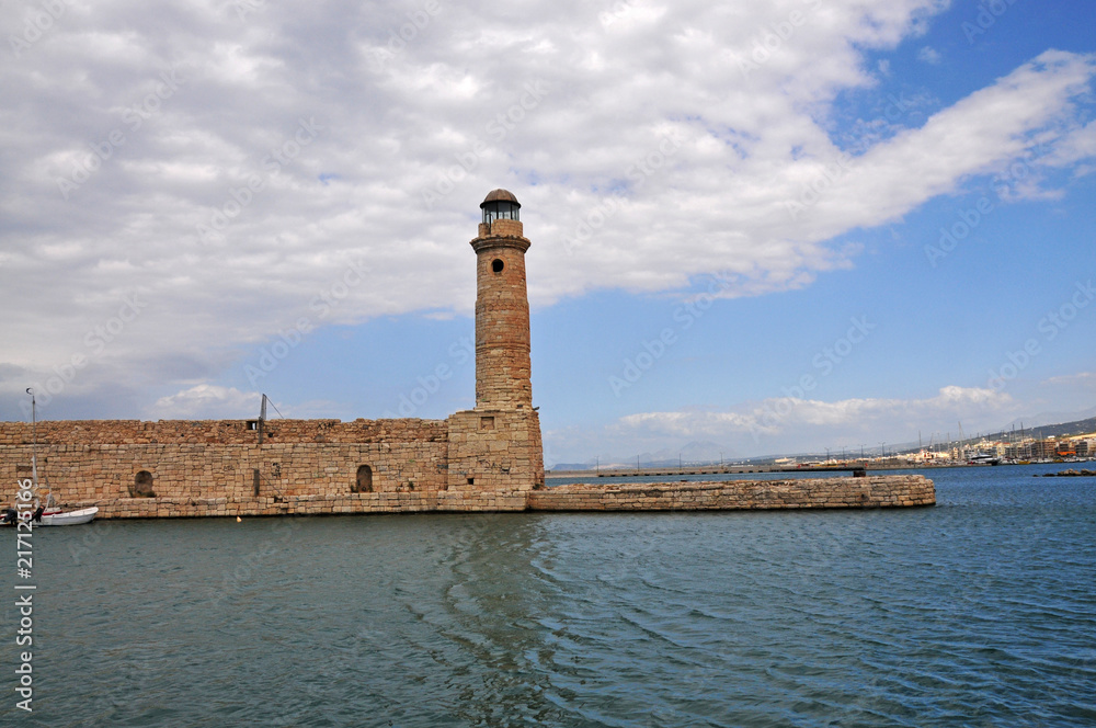 Lighthouse at Chania Crete