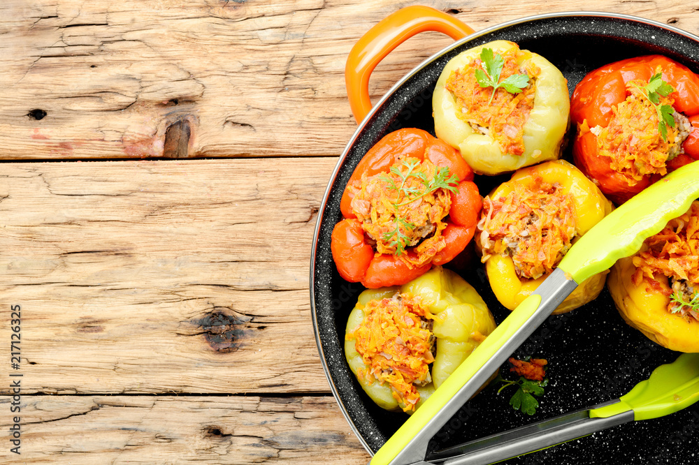 Stuffed pepper with meat Stuffed pepper with meat