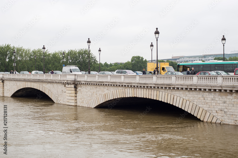 Fototapeta premium Paris flood