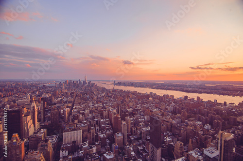 Ausblick über New York