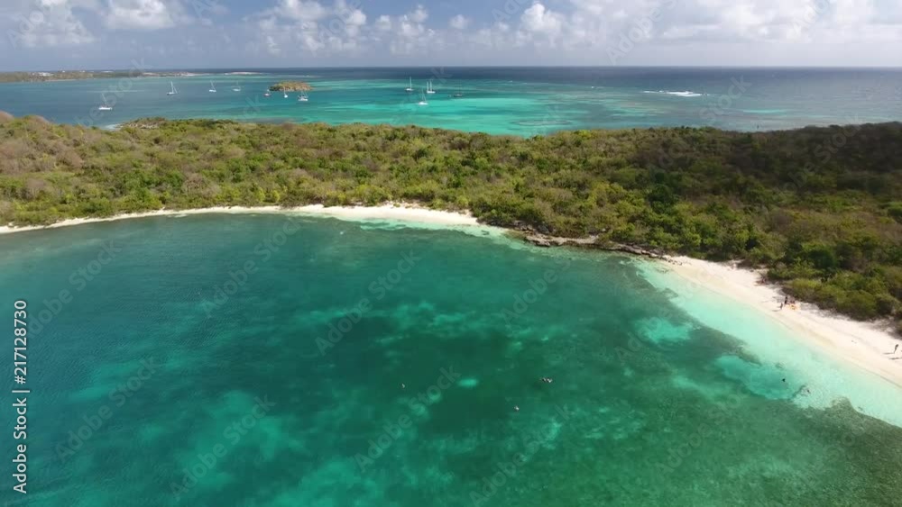 Tranquil Green Island