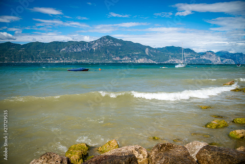 yachts on the lake