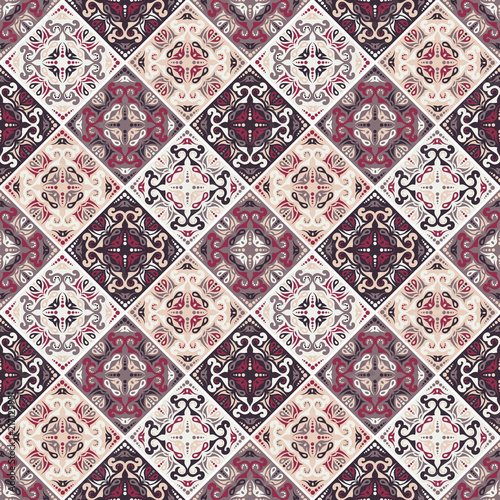 Wallpaper Mural Seamless tiled background. Can be used for wallpaper, backgrounds, ceramic and more. Original decoration for your design Torontodigital.ca