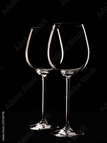 Glas Wein Vine Black 