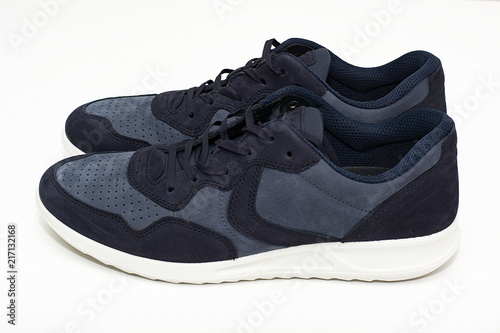 women's sports shoes isolated on white background.