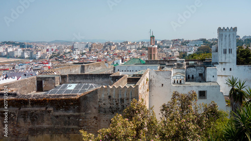 Views of the Moroccan city of Tangier