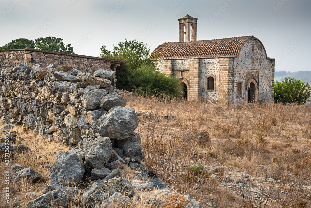 Ruins of an abandoned and deserted church Ruins of an abandoned and deserted church