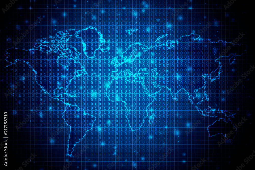 2d illustration world map abstract background 2d illustration world map abstract background