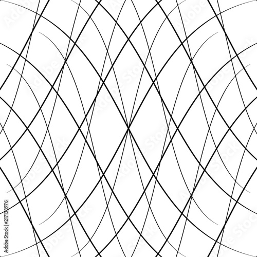 Seamless geometric pattern. Vector illustration with lines. Abstract background with geometric shapes. Pattern for fabric, gift wrapping, paper design, wallpaper, textile, tile, carpet. 