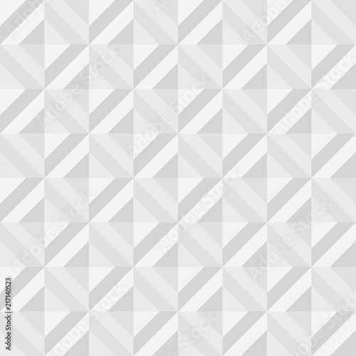 Abstract 3d effect polygon geometry seamless pattern