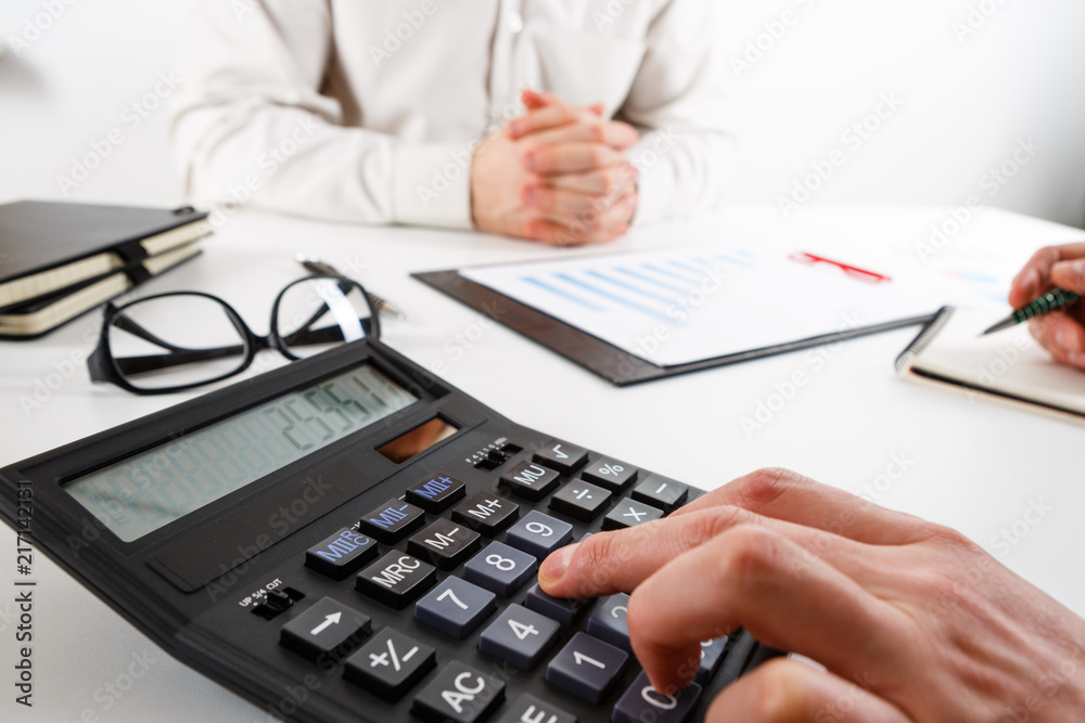 Business concept. Two business mans working and meeting with chart at office on his desk. Business concept. Two business mans working and meeting with chart at office on his desk.