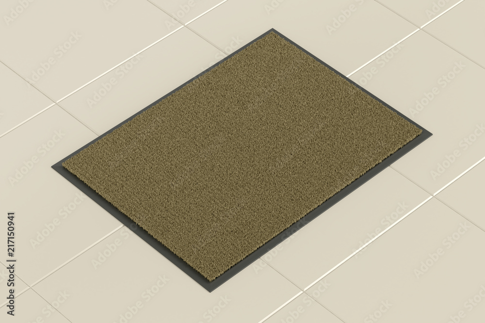 Fototapeta premium Brown doormat