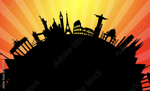 turismo, mondo, monumenti, viaggi, vacanze