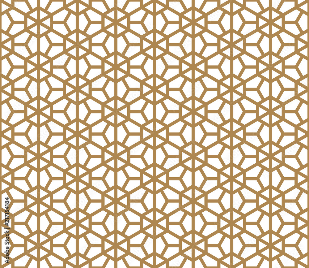 Seamless pattern based on Japanese ornament Kumiko Seamless pattern based on Japanese ornament Kumiko