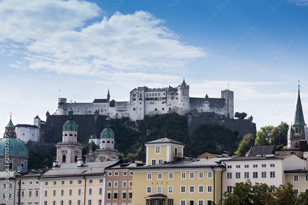 Fototapeta premium Burg Salzburg