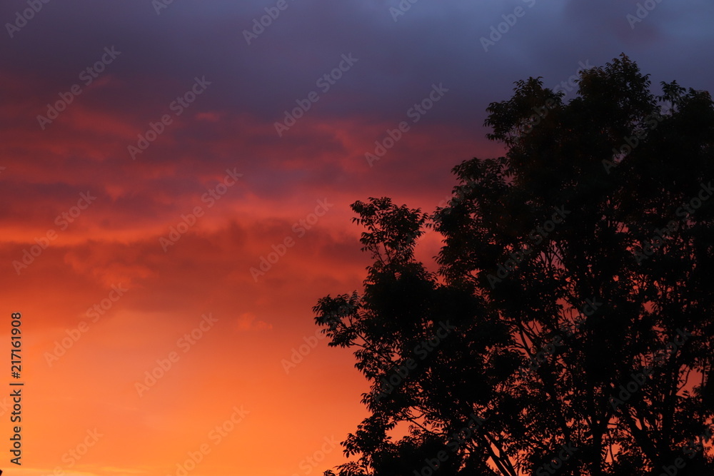deep red sunset skies above rees deep red sunset skies above rees