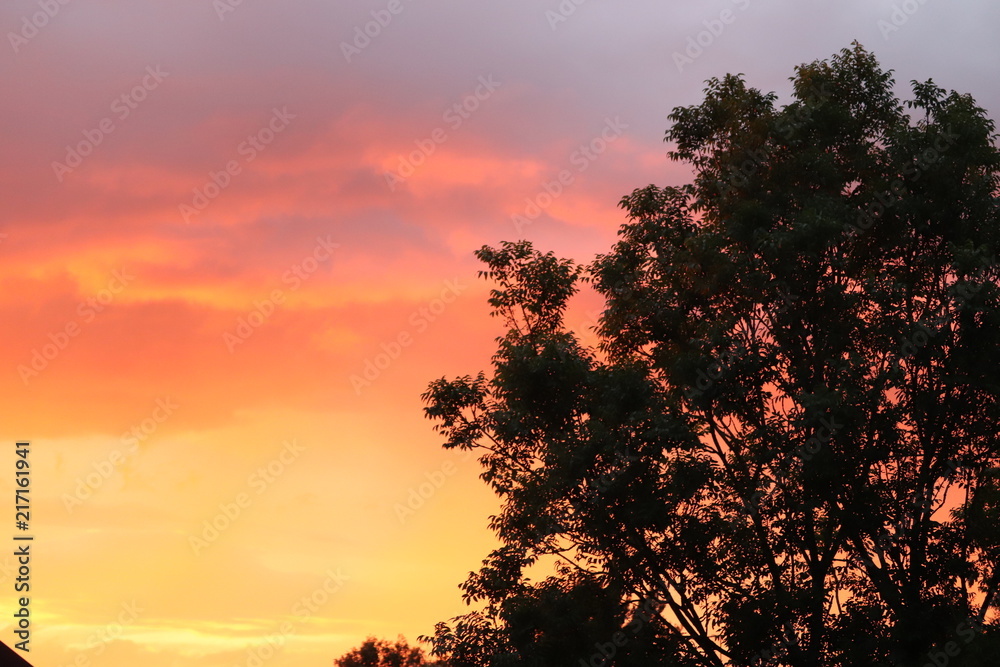 deep red sunset skies above rees deep red sunset skies above rees