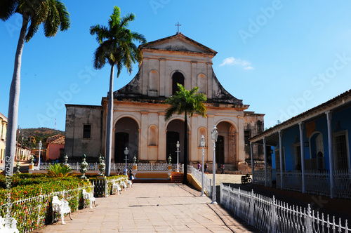 Cuba: Colonial style church in Trinidad