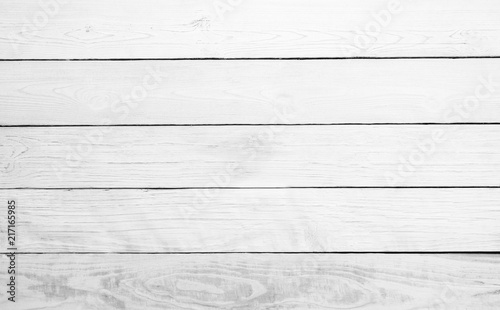 Table top view of wood texture over white light natural color background. Grey clean grain wooden floor teak panel backdrop with plain board pale detail streak finishing for chic space clear concept.