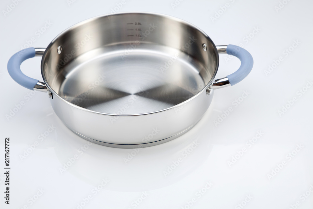 studio shot of cooking pot on the white background studio shot of cooking pot on the white background