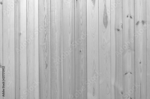 Black and white wood plank wall texture background