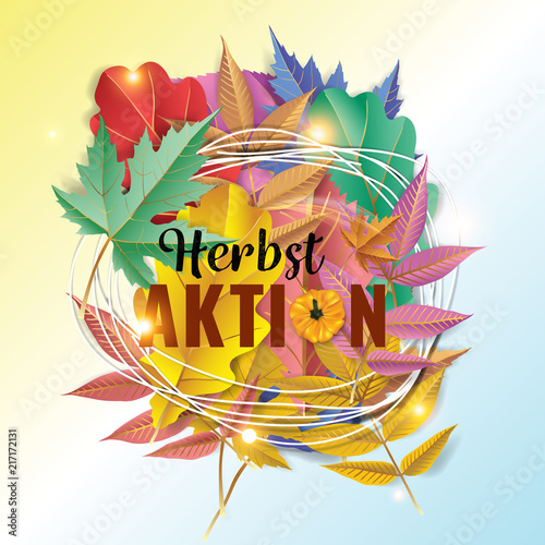 Herbstaktion.