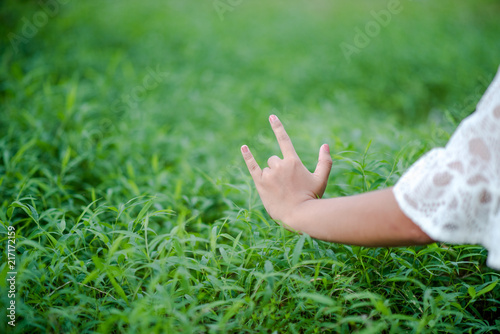 Hands and nature love Bright love Have to give each other Love and beauty in a natural way. © FOTO SALE