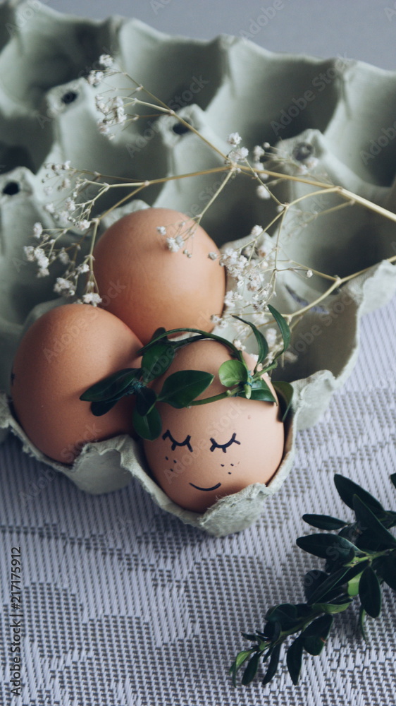 Piękne jajko - obrazy, fototapety, plakaty 