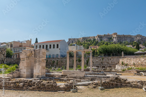Bibliothèque d'Hadrien à Athènes